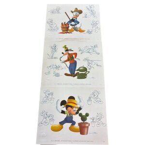 2016 Epcot International Flower & Garden Festival Disney Prints Featuring Mickey